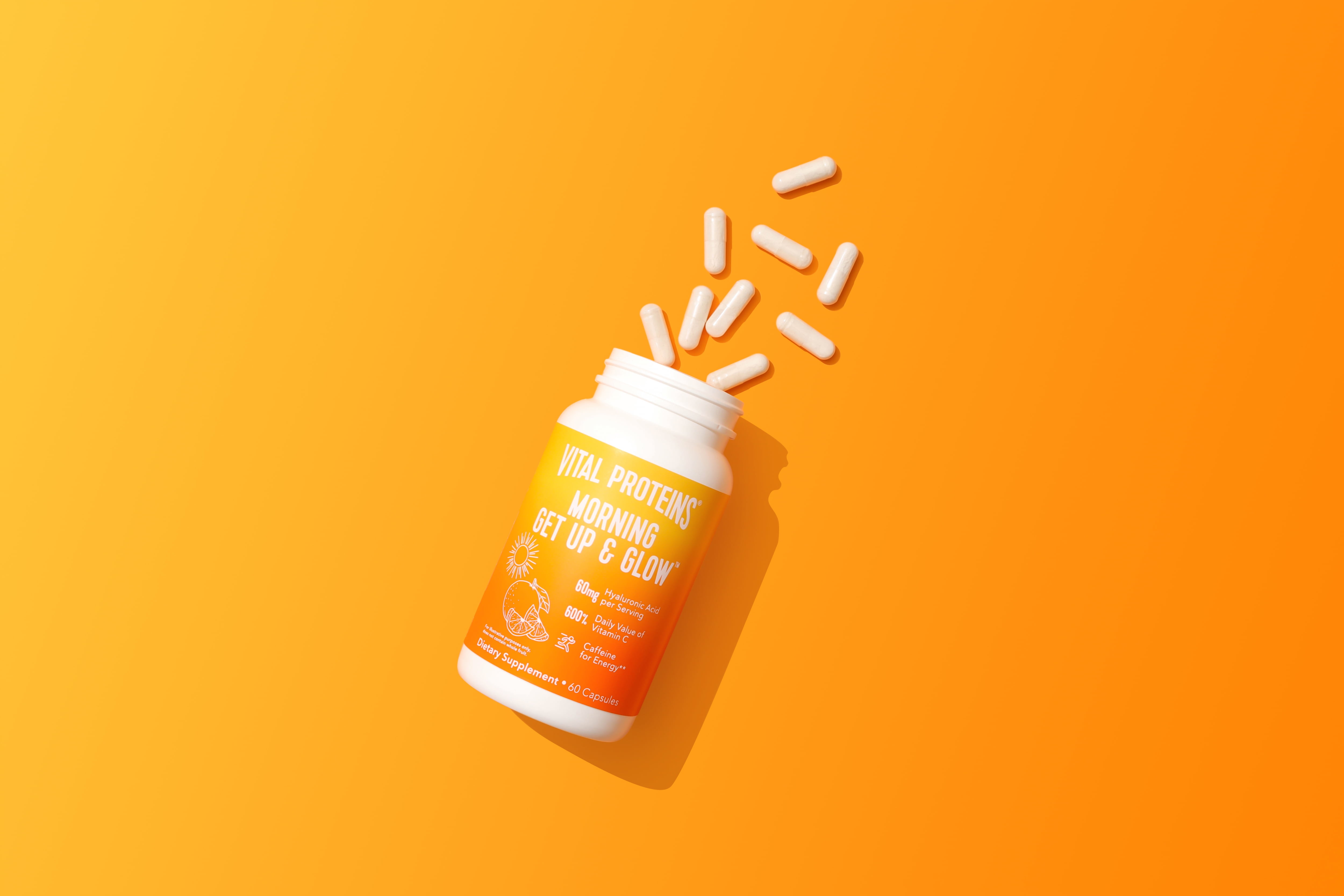 Get Up And Glow Vital Proteins Buy Vital Proteins Morning Get Up and Glow Capsules, 1 bottle, 60 count