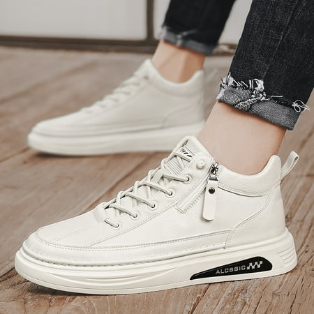 

Men‘s Solid Color Casual Lightweight Skate Shoes