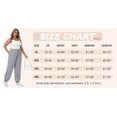thumbnail image 6 of Cueply Women's Plus Size Cargo Pants with Pockets Casual Joggers Sweatpants Drawstring Adjustable Loose Fit Workout, 6 of 8