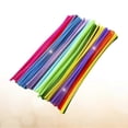 thumbnail image 3 of 200pcs 10 Colors Kids Child Craft Twisting Plush Sticks Handmade Art DIY Materials Twistable Stick Toys (Colorful), 3 of 4