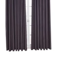 thumbnail image 3 of Naiovety Cortinas opacas de color sólido para cocina, persianas para habitación de niños, cortinas para el hogar y el Hotel Decoración del hogar gris oscuro 100*130 cm, 3 of 6