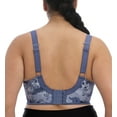 thumbnail image 2 of Elomi Energise J-Hook Underwire Sports Bra (8042),36H,Vintage Denim, 2 of 4