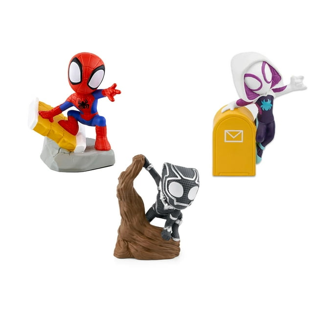 tonies Marvel Tonies Bundle – Spidey, Black Panther, Ghost-Spider (English)