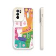 thumbnail image 1 of ¡Manténgase a la moda con esta colorida funda plateada mate de doble capa con dibujos animados para iPhone 15 Pro Max 14 13 12 Pro 11!, 1 of 4