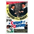 thumbnail image 2 of A Chump At Oxford Top And Bottom L-R: Stan Laurel Oliver Hardy On Poster Art 1940 Movie Poster Masterprint, 2 of 2