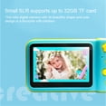 thumbnail image 2 of Cámara digital Mini juguete fotográfico de dibujos animados Cámara de video de bolsillo portátil con pantalla de visualización Regalo para niños, Azul Methold  EL003614-02, 2 of 2