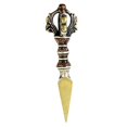 thumbnail image 1 of Hecho a Latón Vajra Pestle Colgante Collar Cadena amulèto Protección de La, 1 of 9