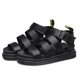 thumbnail image 1 of 2023-womens Flatform Summer Ankle Strap Sandals Chunky Platform Fashion ShoesblackEU43, 1 of 4
