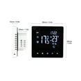 thumbnail image 4 of Tuya WiFi Smart Thermostat Temperature Controller Water Floor Heating Electric Floor Heating Wall-hung Boiler LCD Temperature Control Panel ,Easily DIY, 4 of 5