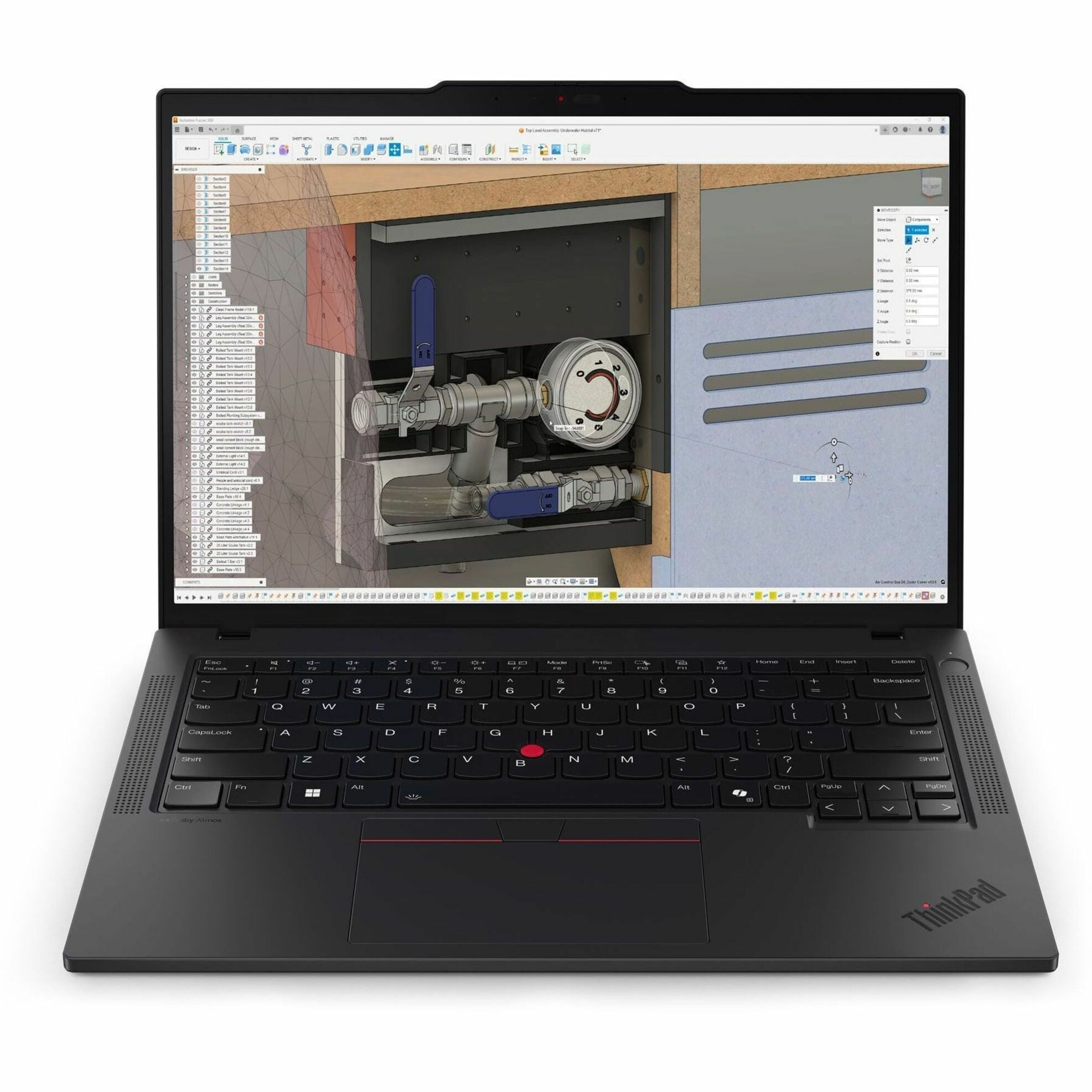 Lenovo ThinkPad 14.5" Laptop, Intel Core Ultra 9 285H, 64GB RAM, 1TB SSD, Windows 11 Pro, 21QT002VUS