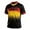 Z2Black, variant on Boys Soccer Jersey V Neck Short Sleeve Germany Gradient Color Block Football Fan Athletic Sports Shirt Match Day Training Uniform Tops