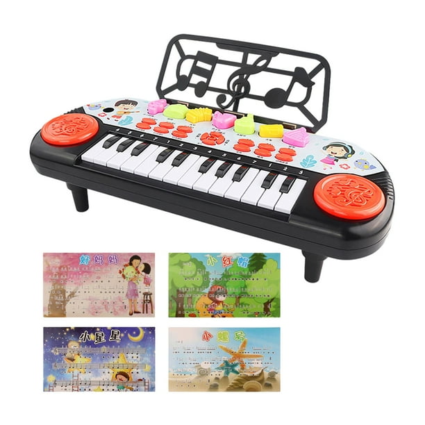 HILABEE Electronic Keyboard Digital Piano for Children Party Electric Keyboard Piano red Walmart