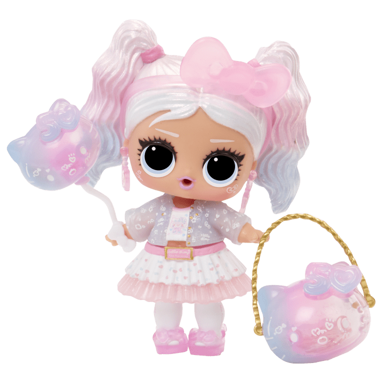 LOL Surprise Loves Hello Kitty Tots Collectible Doll, 7 Surprises