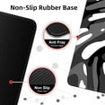thumbnail image 4 of Fluid Pattern Desk Mat Marbled Design Desk Pad,Gaming Mouse Pad with Seamed Edges,Waterproof Large Mouse Pad,Non-Slip Rubber Base XL Gaming Mousepad,31.5x11.8 in Computer Mat Keyboard Pad Black-Gray, 4 of 6
