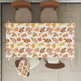 thumbnail image 6 of Autumn Maple Leaf Tablecloth, Rectangular Thanksgiving Tablecloth, Autumn Harvest Pumpkin Tablecloth, Used for Autumn Thanksgiving Restaurant Party Supplies, 60x84 inches, 6 of 6