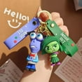 thumbnail image 4 of Disney Inside Out Keychains Cartoon Joy Sadness Anger Disgust Fear Action Figures Dolls Key Rings Kawaii Bags Pendants Kids Toys DMH, 4 of 6