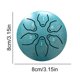 thumbnail image 4 of Tambor Lluvia 3 Pulgadas Y 6 Notas para Exterior Lengua Acero Yoga () Verde, 4 of 4
