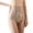 Beige, variant on HCYSFG Womens Lace Shapewear Shorts Solid Color High Waisted Panties Tummy Control Compression Shaping Body Shaper