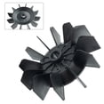 thumbnail image 3 of Chendee Air Compressor Fan Pump Accessories 5P Fan Blade D Hole 24Mm Diameter 211Mm, 3 of 9