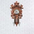 thumbnail image 5 of Cuckoo Cuckoo Wall Clock Chime Alarm Clock Retro Clock Wooden Living Room Clock, 5 of 5