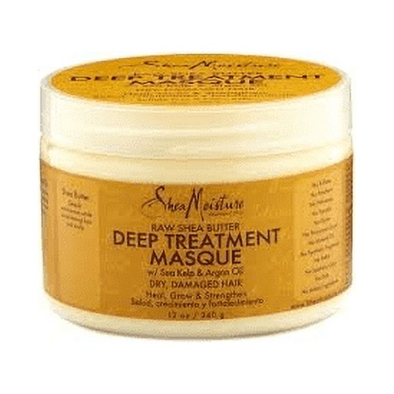 Shea Moisture Raw Shea Masque 12 Ounce Jar 354ml 3 Pack