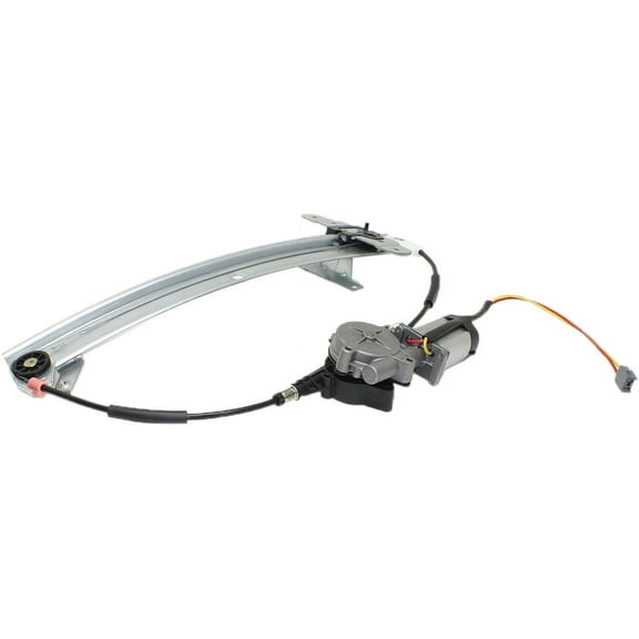 Window Regulator Compatible For 1992-2011 Mercury Grand Marquis Ford Crown Victoria Rear, Left Driver Power With Motor