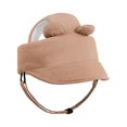 thumbnail image 3 of Gorra ajustable, portátil, cómoda, transpirable, con protección contra caídas, ideal para correr y caminar. café, 3 of 9