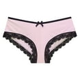 thumbnail image 2 of yunLCZ Women's Cotton Underwear High Waist Women Sexy Lace Panties Stretch Soft Underwear, 2 of 3