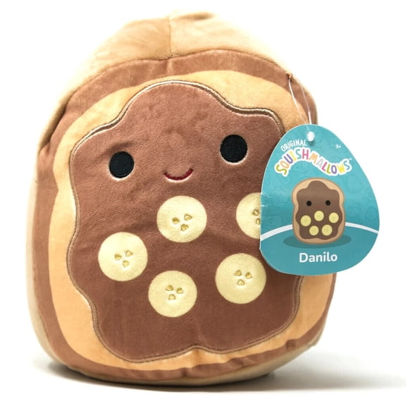 Squishmallows Danilo as a Toast Stuffed Animals & Plush Toys, 12"
