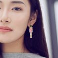 thumbnail image 6 of Gymnture christmas 1 Pair Nutcracker Earrings Women Glitter Dangle Earrings Holiday Earrings Festive Jewelry, 6 of 10