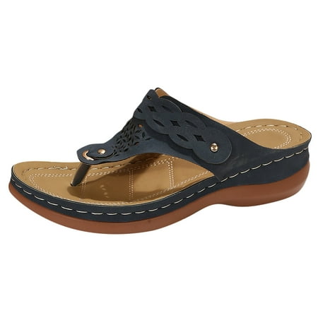 Fashion Shoes for Ladies Slippers for Women Fuzzy Summer Wedges Shoes Women Slide Slippers for Women Slippers Bohemian Sandals Flip Warm Slippers for Women Flops