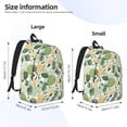 thumbnail image 4 of Daiia Hawaiian Style Vintage Canvas Backpack for Men and Women ,Hiking Backpack,Travel Laptop Bag for School,Large Capacity Backpack, 4 of 8