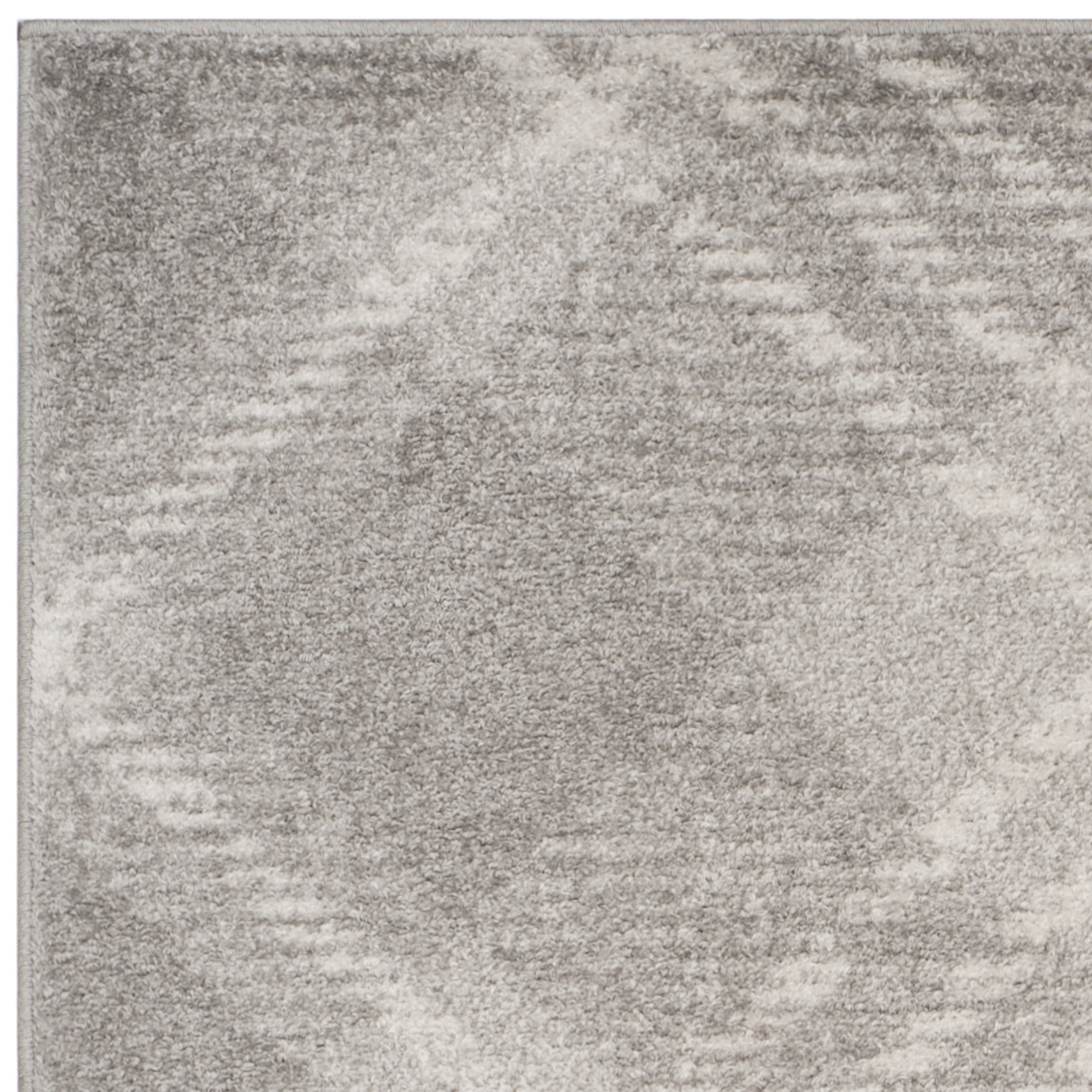 SAFAVIEH Adirondack Fidan Geometric Area Rug, Light Grey/Ivory, 5'1" x 7'6"