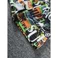 thumbnail image 7 of Kucnuzki 18 Months Infant Boy Summer Outfits Shorts Sets 24 Months Short Sleeve Cool Graffiti Prints Patchwork T-Shirt Tops WalkShorts 2PCS Set Black, 7 of 7