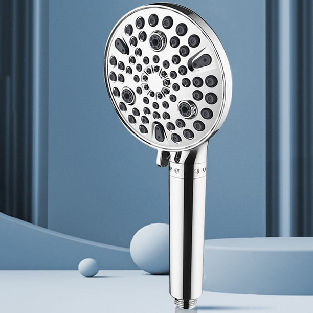 Cabezal de ducha filtrado Y rociador de ducha de mano 10 modos de rociado Accesorio de baño