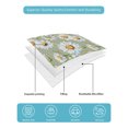 thumbnail image 5 of White Daisy Twin XL Size Down Alternative Comforter,Lightweight Comforter Quilt Bedding Set with Pillow Shams Sage Green Botanical Flowers Floral Country Bed Comforter Duvet Insert 68"x98", 5 of 7