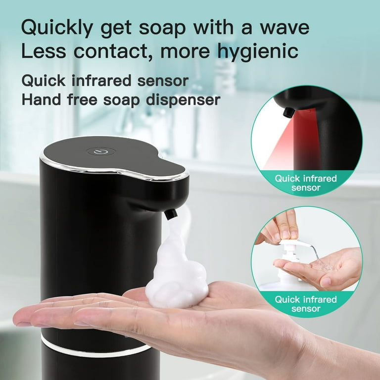 Automatic foam 2024 soap dispenser countertop