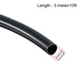 thumbnail image 2 of Unique Bargains Black PVC Tube Wire Harness Tubing 1/4' ID 10ft Sleeve for Wire Sheathing Wire Protection, 2 of 4