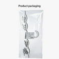 thumbnail image 4 of PPgejGEK Plastic Hangers, Non-slip-thin Hangers, Clip Hangers, Heavy Thin Plastic Hangers, Suitable for Hanging Women's/men's Clothes up to 45% off, 4 of 5