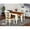 Cherry, variant on East West Furniture Dining Room Set Buttermilk & Cherry, NDDA3-WHI-W