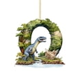 thumbnail image 1 of Riforla Dinosaur 26 Letters Acrylic Pendant Home Decoration Car Pendant Backpack Pendant Hangs O, 1 of 4