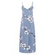 thumbnail image 4 of Puntoco Vestidos Mujer Moda Elegante Verano Casual Sólido V-Cuello Camis Vestido Largo Sin Mangas, 4 of 5