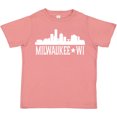 thumbnail image 3 of Inktastic Milwaukee Wisconsin Skyline Wi Cities Boys or Girls Toddler T-Shirt, 3 of 5