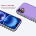 thumbnail image 4 of For iPhone 16 Plus Case, Shockproof Phone Case for Apple iPhone 16 Plus 6.7", Tekcoo Military Grade Protection Heavy Duty Cute Bumper Dual Layer Rugged Sturdy Durable Cover - Purple, 4 of 9