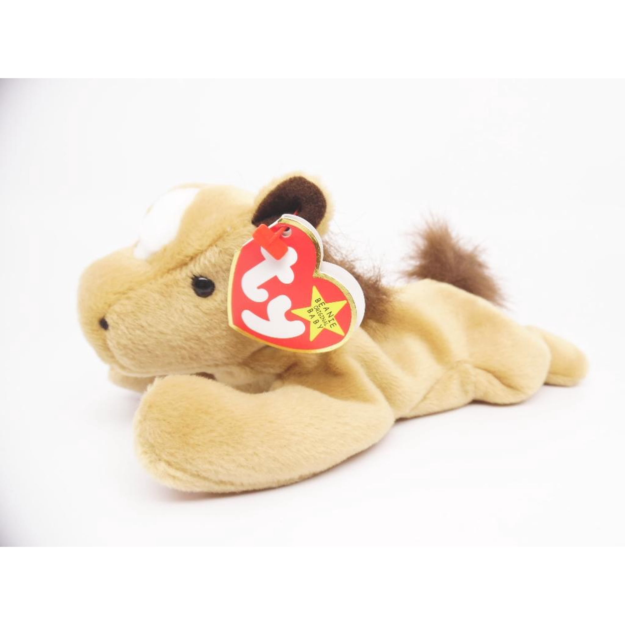 Ty Beanie Babies Derby the Horse with Star and Coarse Mane Plush 1995