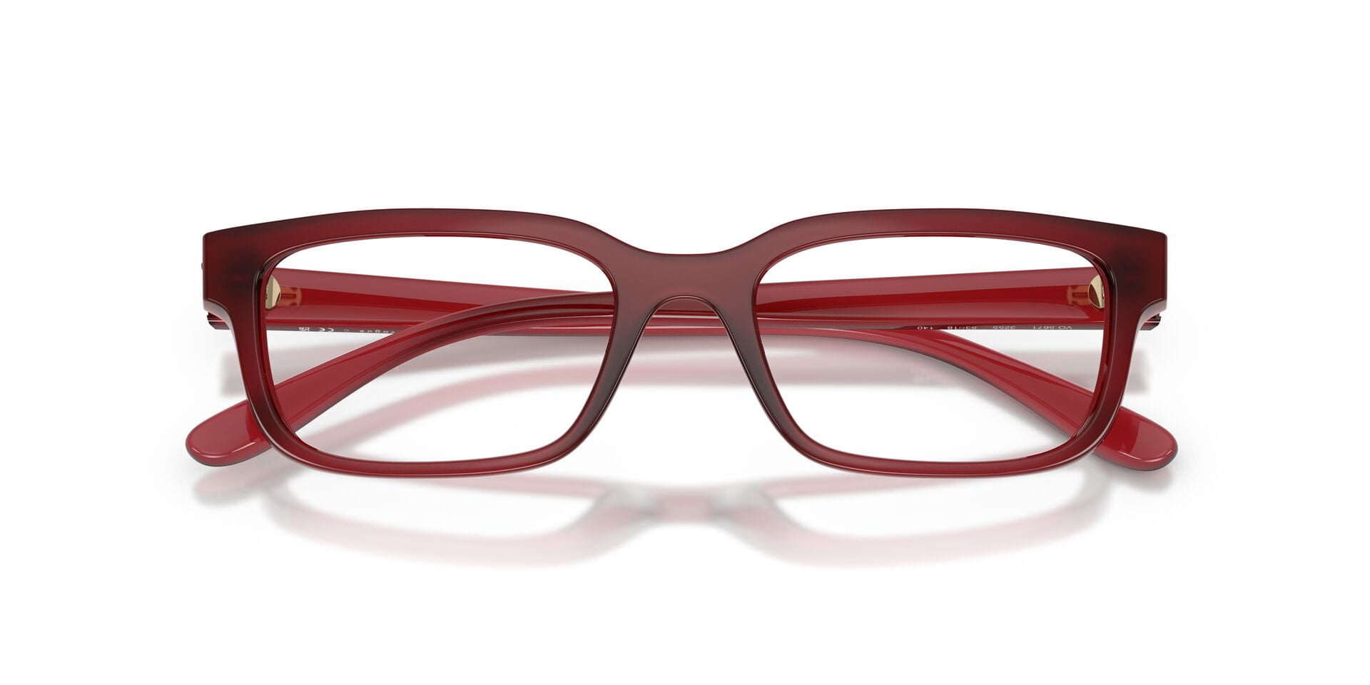 Vogue Unisex 53mm VO5671 Eyeglasses, Opal Bordeaux