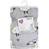 Parent's Choice Plush Baby Blanket, Gray Sheep, Unisex