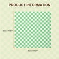 thumbnail image 2 of 200pcs Square Checkered Wax Paper Sheets 11.81" x 11.81" Oil-absorbing Dry Food Wrapping Papers for Sandwich Baking Liners Picnic Basket Bread Hamburger Wrap Kitchen, Green, 2 of 7