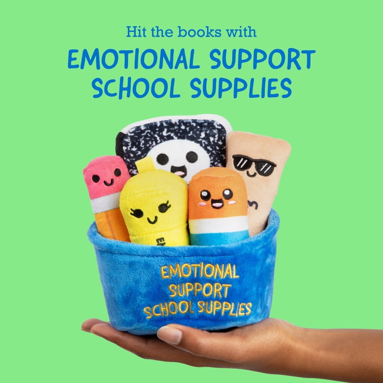 School Supply Plush Toys with Carrying Basket Set photo 7
