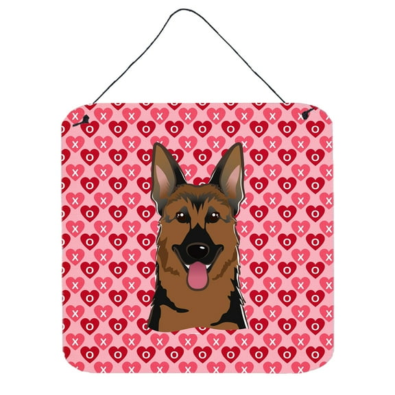 Carolines Treasures BB5281DS66 German Shepherd Wall or Door Hanging Prints 6HX6W multicolor